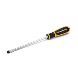 3/8 in. Tip x 8 in. Slotted Dual Material Screwdriver