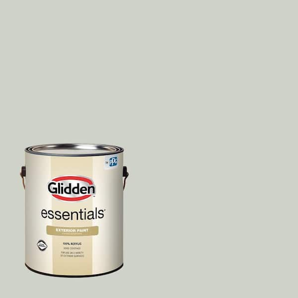 Glidden Essentials 1 gal. PPG1128-2 Frivolous Folly Satin Exterior Paint