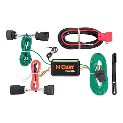 Custom Vehicle-Trailer Wiring Harness, 4-Way Flat Output, Select Ram ProMaster 1500, 2500, 3500, Quick T-Connector