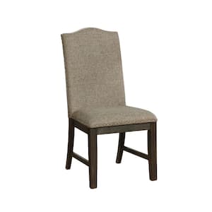 Acme Furniture Fabric and Reclaimed Gray Gabrian Side Chair (Set