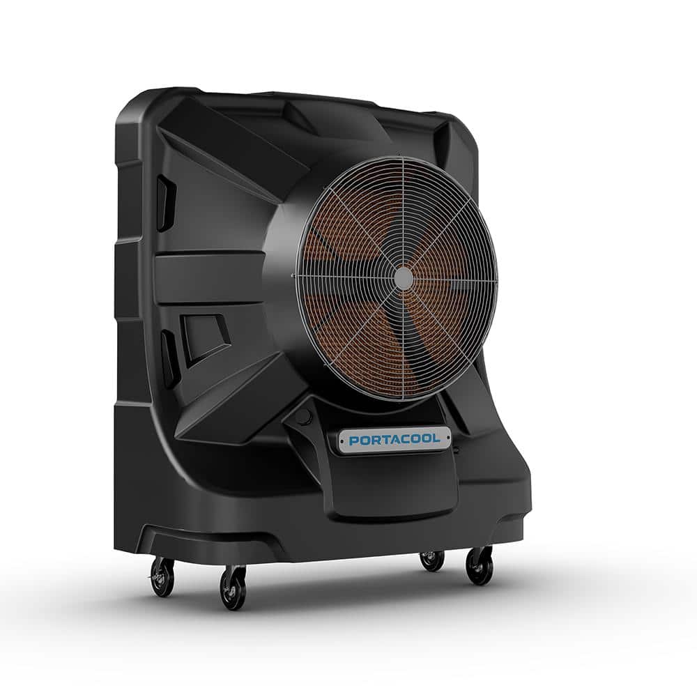 Portacool Apex 4000 Black Portable Evaporative Cooler with 55 Gallon Reservoir