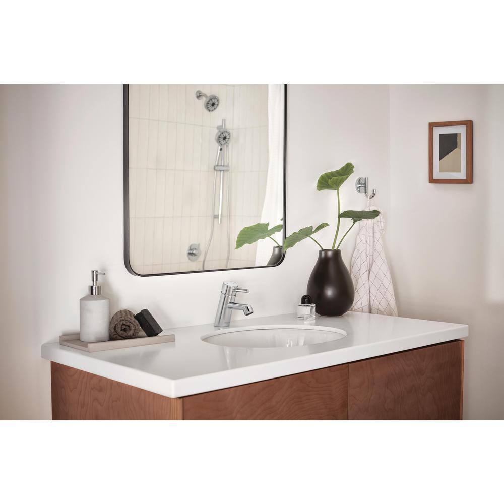 Precept Polished Chrome Single-Handle Mid-Arc Bathroom Faucet