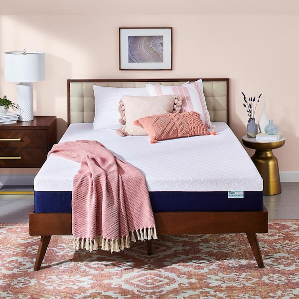 Sleep Innovations Shiloh California King Medium Memory Foam 12 in. Bed-in-a-Box Mattress