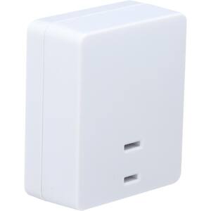 200-Watt Touch Lamp On/Off Plug-In Light Switch Control, White