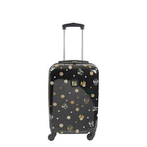 21 in. Black Disney Golden Minnie Luggage Spinner