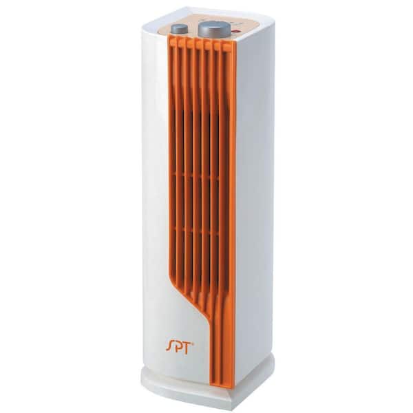 SPT 13 3/4 in. 1200 - Watt Mini Tower Ceramic Heater