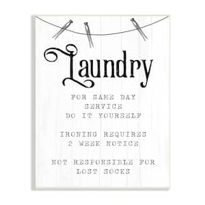 Family Laundry Room Service Rustic Style Humor by Daphne Polselli Unframed Print Abstract Wall Art 10 in. x 15 in.