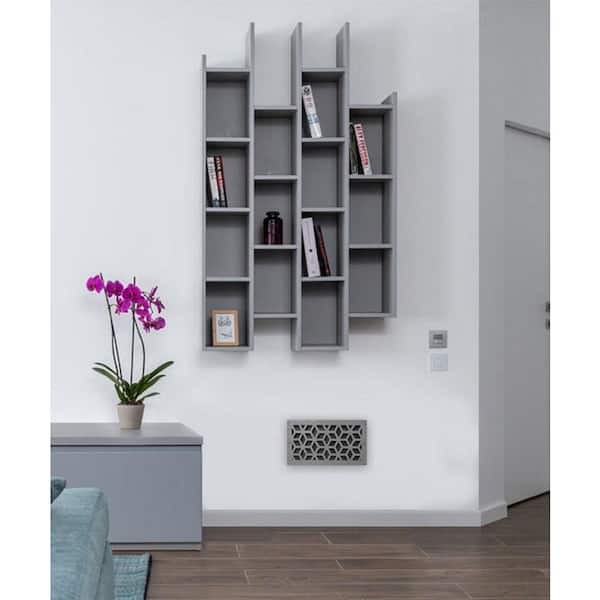 STELLAR Cubes Wood Air Register (6 x 14)- Screw-In Wall and
