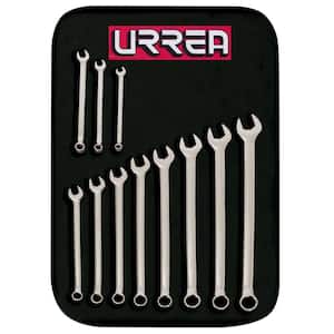 Long Pattern Combination Wrench Set & Pouch Set (11-Piece)