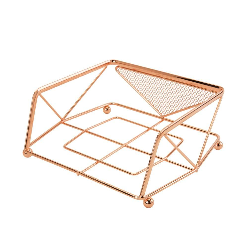 Kitchen Details Geode Copper Napkin Holder