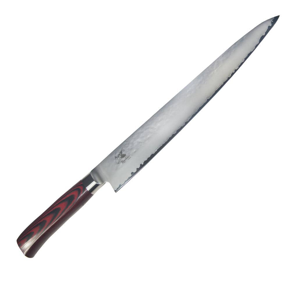 Home Basics 8 Stainless Steel Chef Knife with Contoured Bakelite