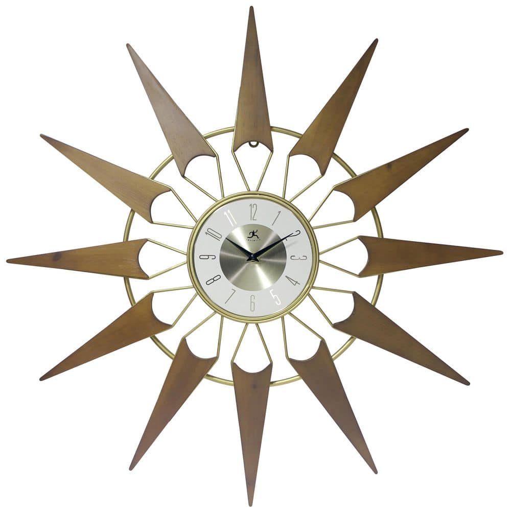 Maximum Weather Instruments Cronus Brass Wall Clock