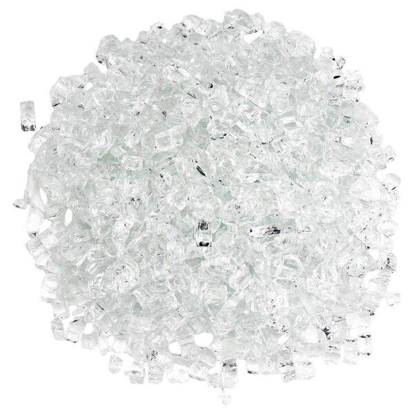 American Fire Glass 1/4 in. Starfire Fire Glass 10 lbs. Bag