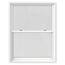 JELD-WEN 37.375 in. x 48 in. W-2500 Series White Painted Clad Wood ...