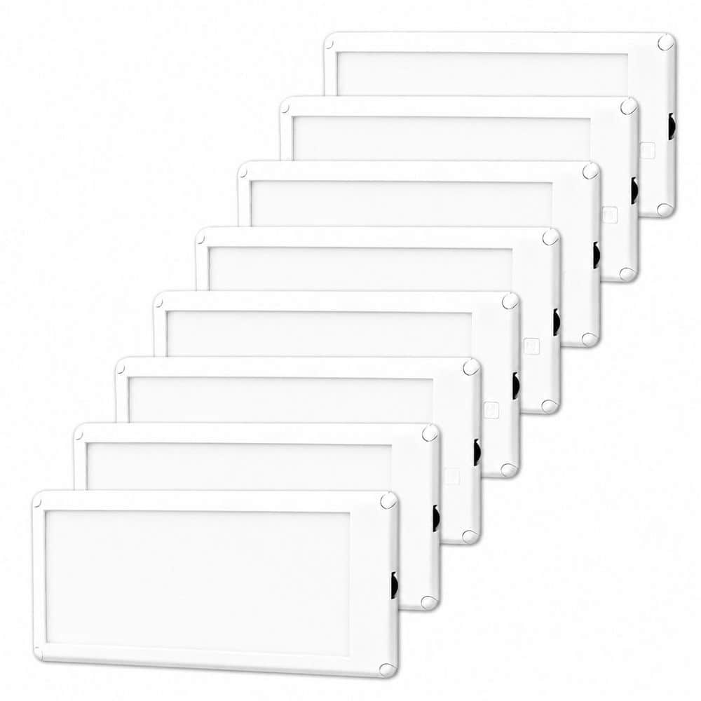 8 Pack 3 Color Temperature 12V LED RV Ceiling Dome Light Fixture with Dimmable Switch for Interior Lighting price history on PriceWatchPro