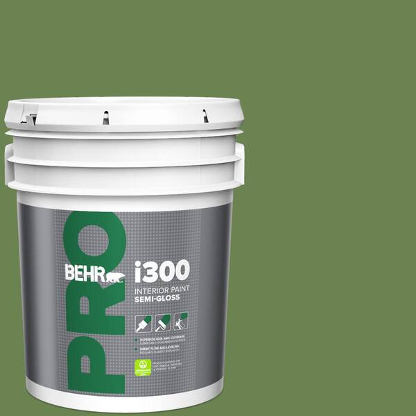 BEHR PRO 5 gal. #430D-6 Happy Camper Semi-Gloss Interior Paint