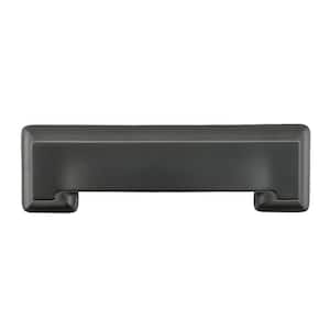 Studio 3 in. (76 mm) and 3-3/4 in. (96 mm) Center-to-Center Matte Black Drawer Cup Pull (10-Pack)