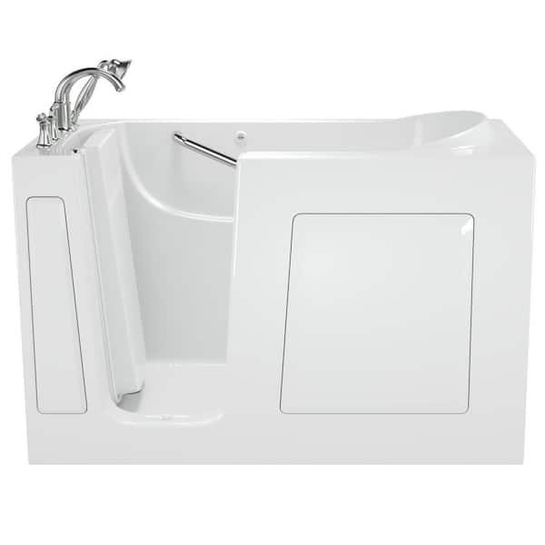 American Standard - Exclusive Series 60 in. x 30 in. Left Hand Walk-In Soaking Bathtub with Quick Drain in White