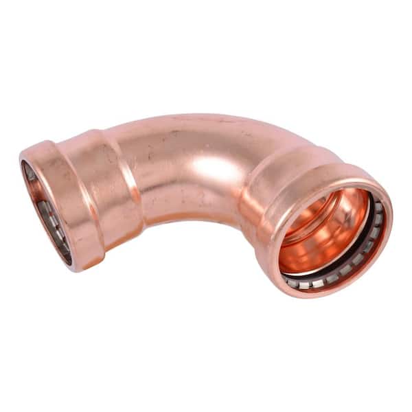 2-1/2 in. Copper Press 90° Elbow