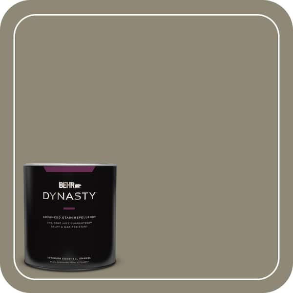 BEHR DYNASTY 1 qt. #780D-6 Witch Hazel Eggshell Enamel Interior Stain-Blocking Paint and Primer