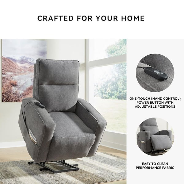 Signature DESIGN BY ASHLEY Starganza Gray Polyester Standard (No