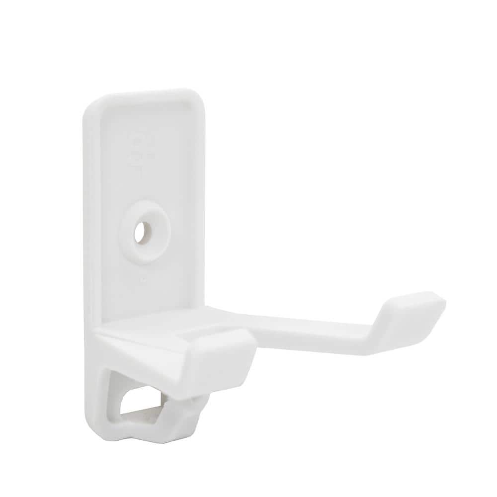 M-D Building Products Superhooks 1.81 in. White Utility Hook with ...