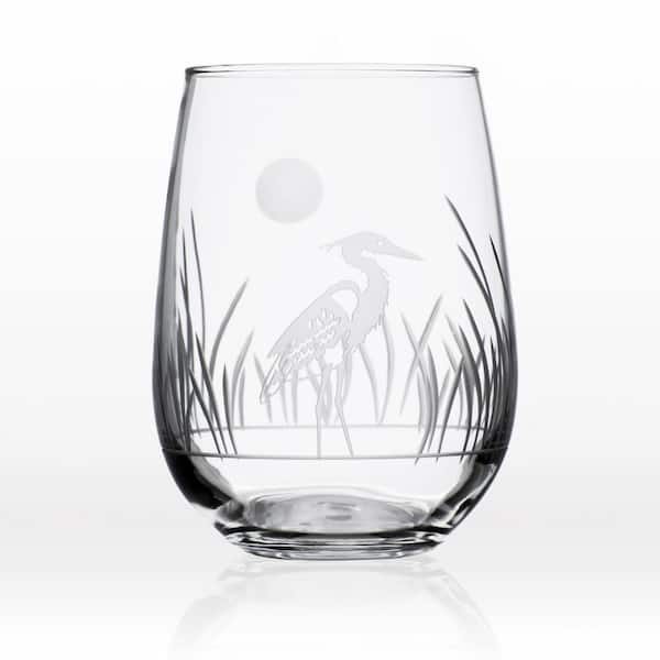 JoyJolt Spirits 4 - Piece 19oz. Glass Stemless Wine Glass Stemware Set &  Reviews