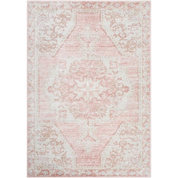 Tennyson Rose 5 ft. x 7 ft. Indoor Area Rug