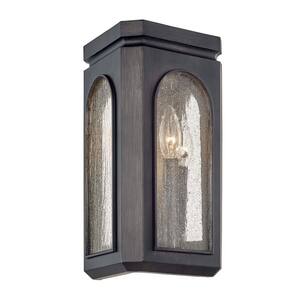 Alton 2-Light Graphite Outdoor Wall Mount Sconce
