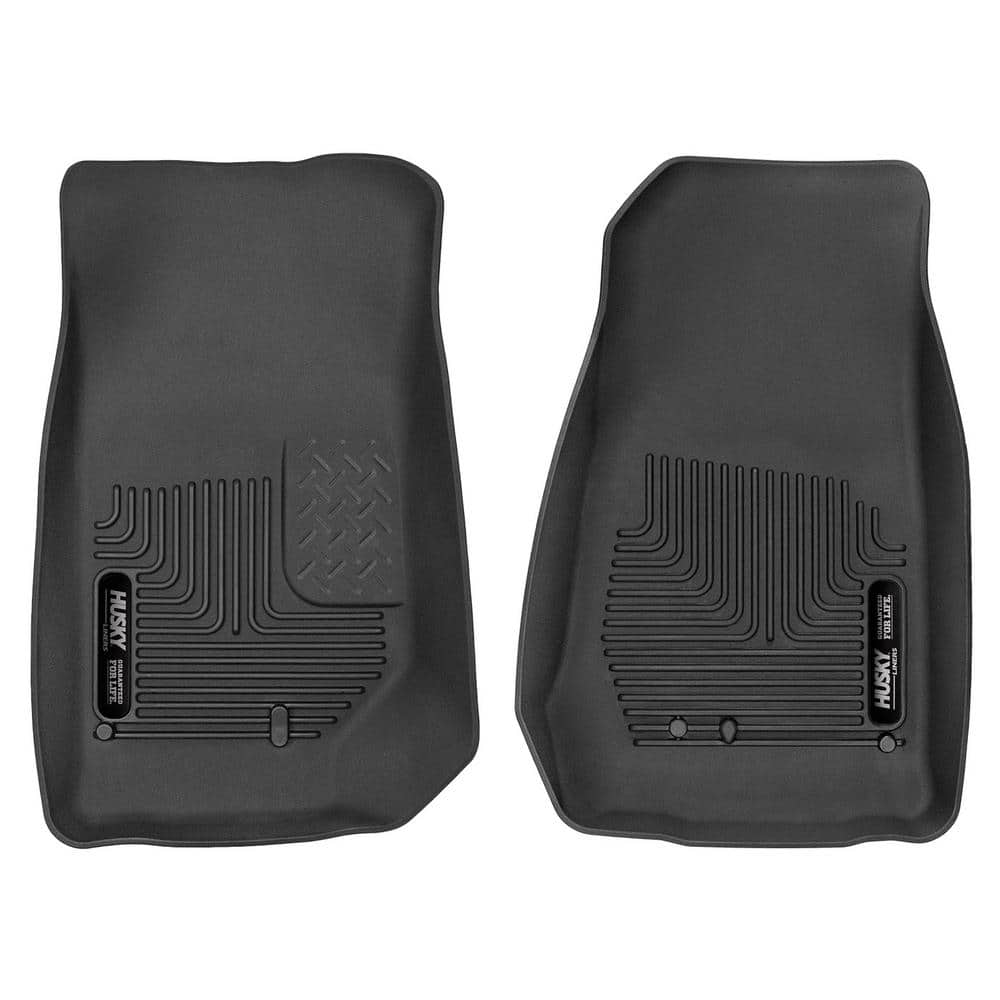 Front Floor Liners Fits 07-18 Wrangler 2 or 4 Door