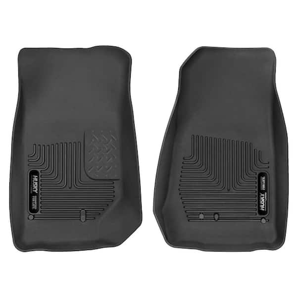 Husky Liners Front Floor Liners Fits 07-18 Wrangler 2 or 4 Door
