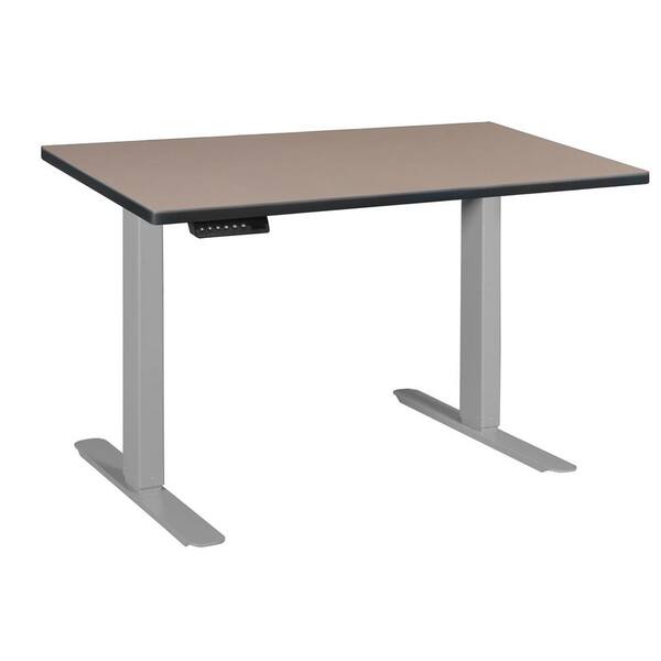 Regency Natalie 48 in. H Beige/Grey Adjustable Power Desk