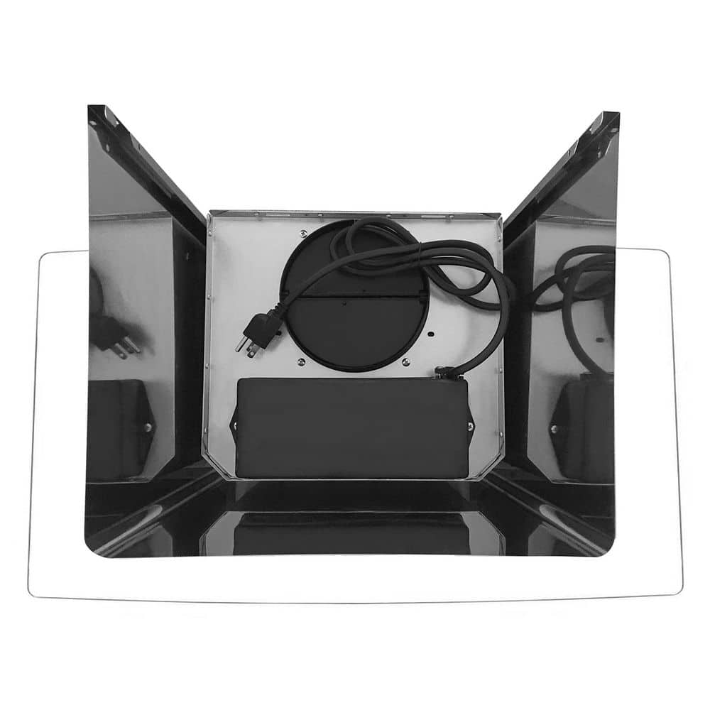 Cosmo 36" Stainless Steel Wall Mount Range Hood with Charcoal Filter