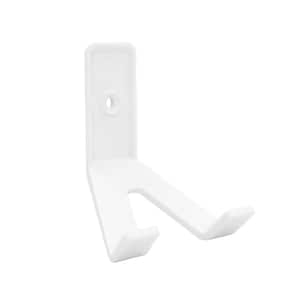 Superhooks 2.12 in. White Tech Hook with Multiple Fasteners (2-Pack)
