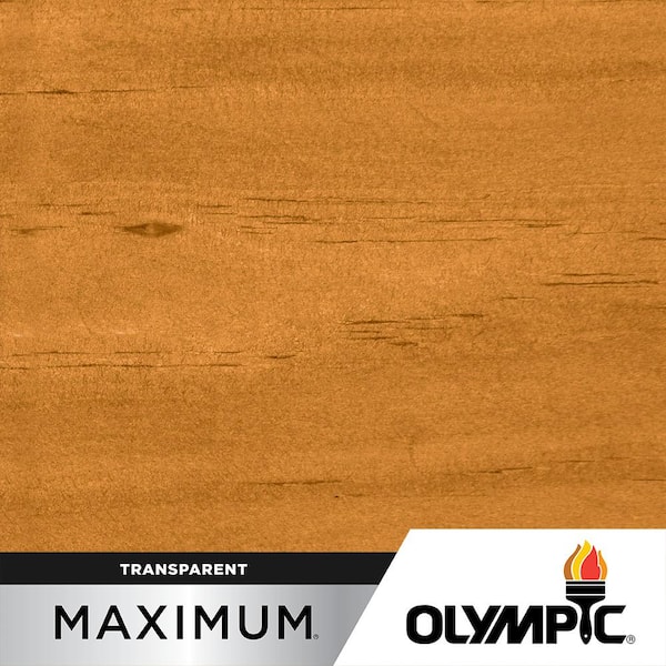 Reviews For Olympic Maximum 1 Gal. Cedar Transparent Exterior Stain And 