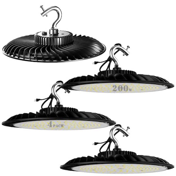 LED ufo highbay shop lights good x4 200watts each