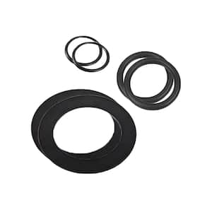 Large Strainer Rubber Washer and Ring Pack Replacement Pool Parts (2-Pack)