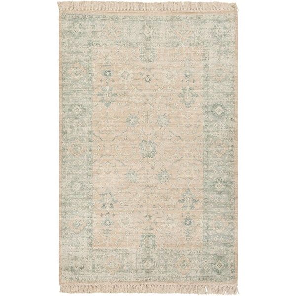 Livabliss Caelen Camel Medallion 5 ft. x 8 ft. Indoor Area Rug