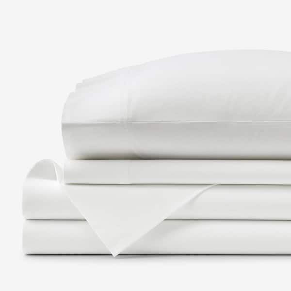 The Company Store Company Cotton Oxford White Cotton Twin XL Sheet Set
