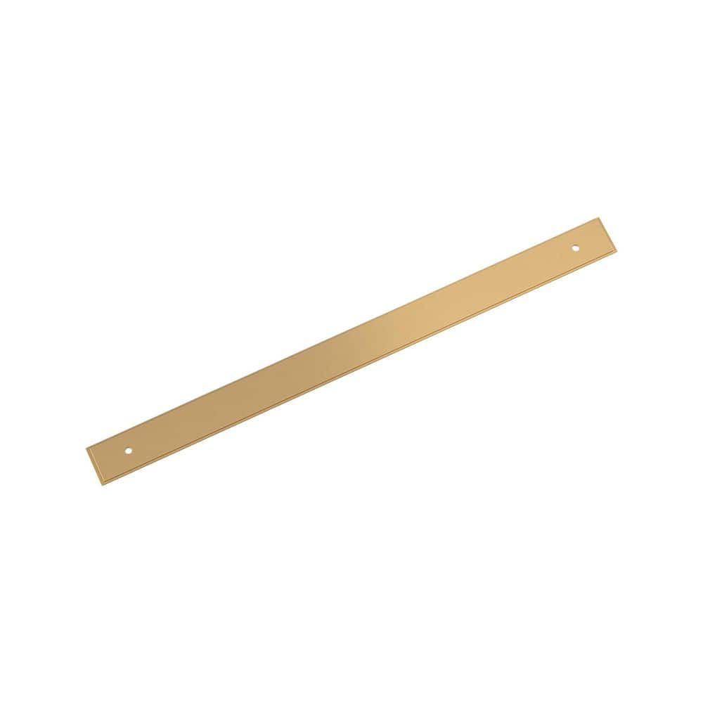 Maymont 12-5/8 in. Center-to-Center Rectangle Champagne Bronze Pull Cabinet Backplate price history on PriceWatchPro