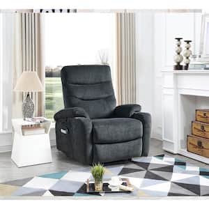 Gray Power Lift Chair Recliner with Massage and Heat Function for Living  Room ZQ-7819AAE - The Home Depot