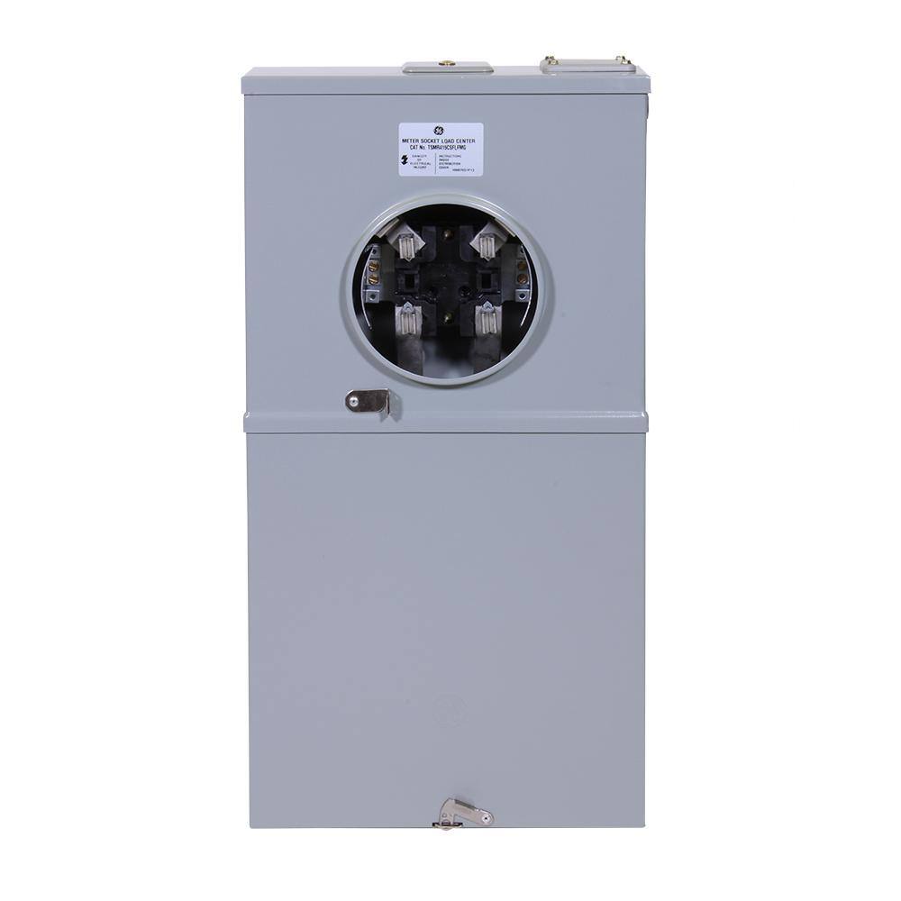 Outdoor 150 Amp 4-Space 8-Circuit Main Brkr Ringless Surf Overhead/Undergrn