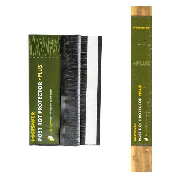 Rot Protector Plus 28 in. H - 8 in. x 8 in. Square or 10 in. Round - Fence and Post Protection (5-Pack)