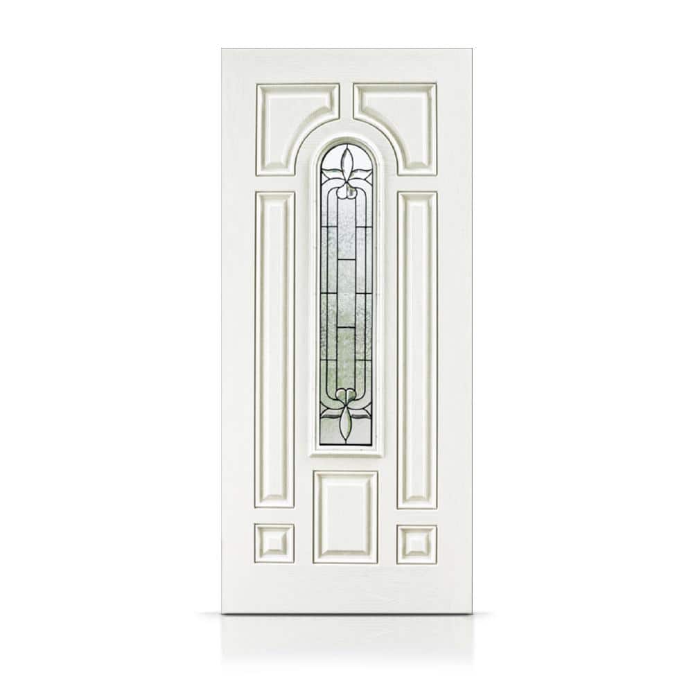 Reviews for CALHOME 36 in. x 84 in. Reversible Decorative Glass White