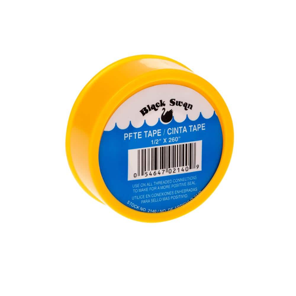 1/2 in. x 260 in.-PTFE Tape-High Density-China-Yellow-Cut Case price history on PriceWatchPro