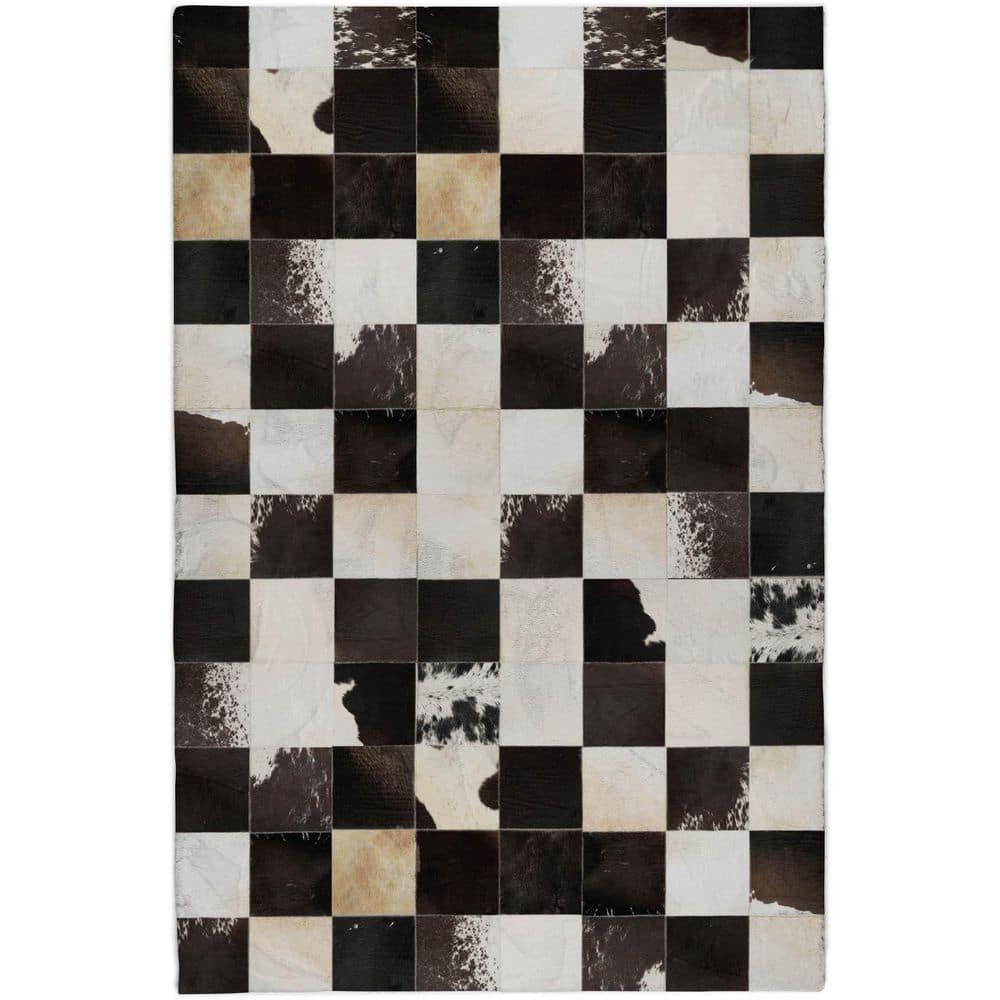 Dream Shag Premium Machine Washable Abstract ADS105 Black 8 ft. x 10 ft. Area Rug price history on PriceWatchPro