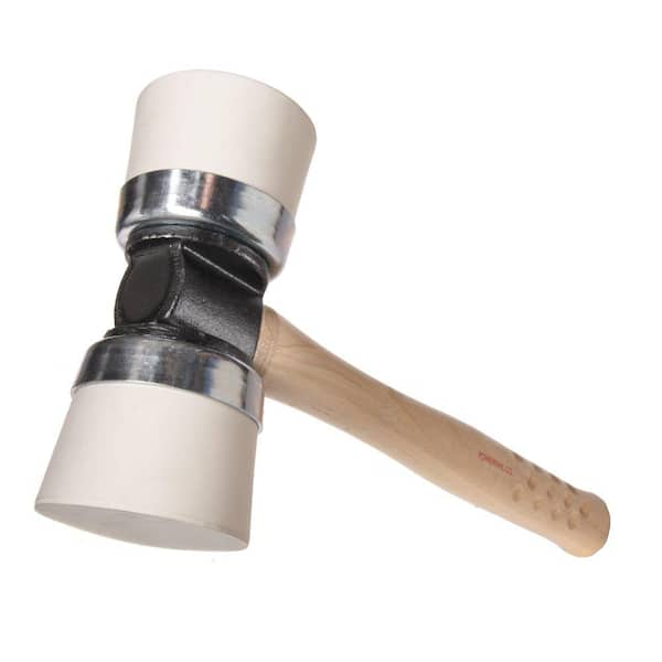 POWERNAIL #5MI Double-Cap White Mallet