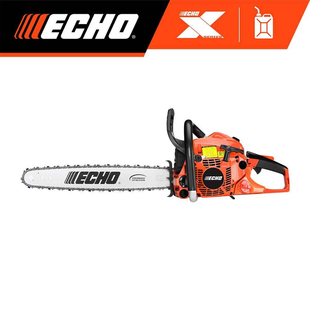chicacoです ECHO 18 in. 50.2 cc Gas 2-Stroke X Series Rear Handle Chainsaw CS