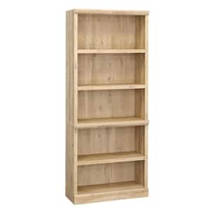 Aspen Post 29.291 in. Wide Prime Oak 5-Shelf Standard Bookcase