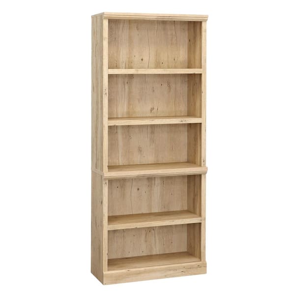 SAUDER Aspen Post 29.291 in. Wide Prime Oak 5-Shelf Standard Bookcase